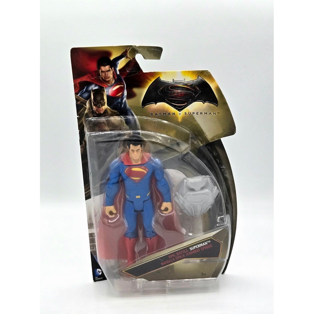 Batman v Superman Epic Battle Superman Action Figure Shield Mattel DC‎ Comics